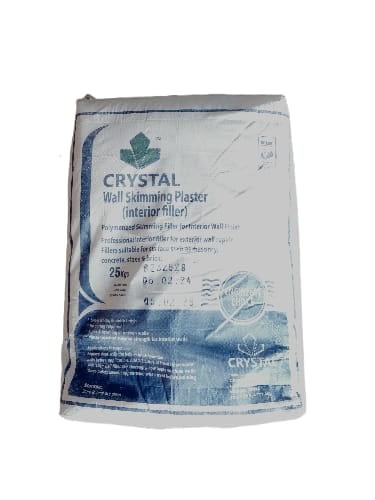 Crystol Skimming Plaster (Interior Filler)-25Kg